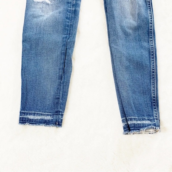 Madewell 9" High Rise Skinny Jeans Released Raw Hem - Picture 3 of 8